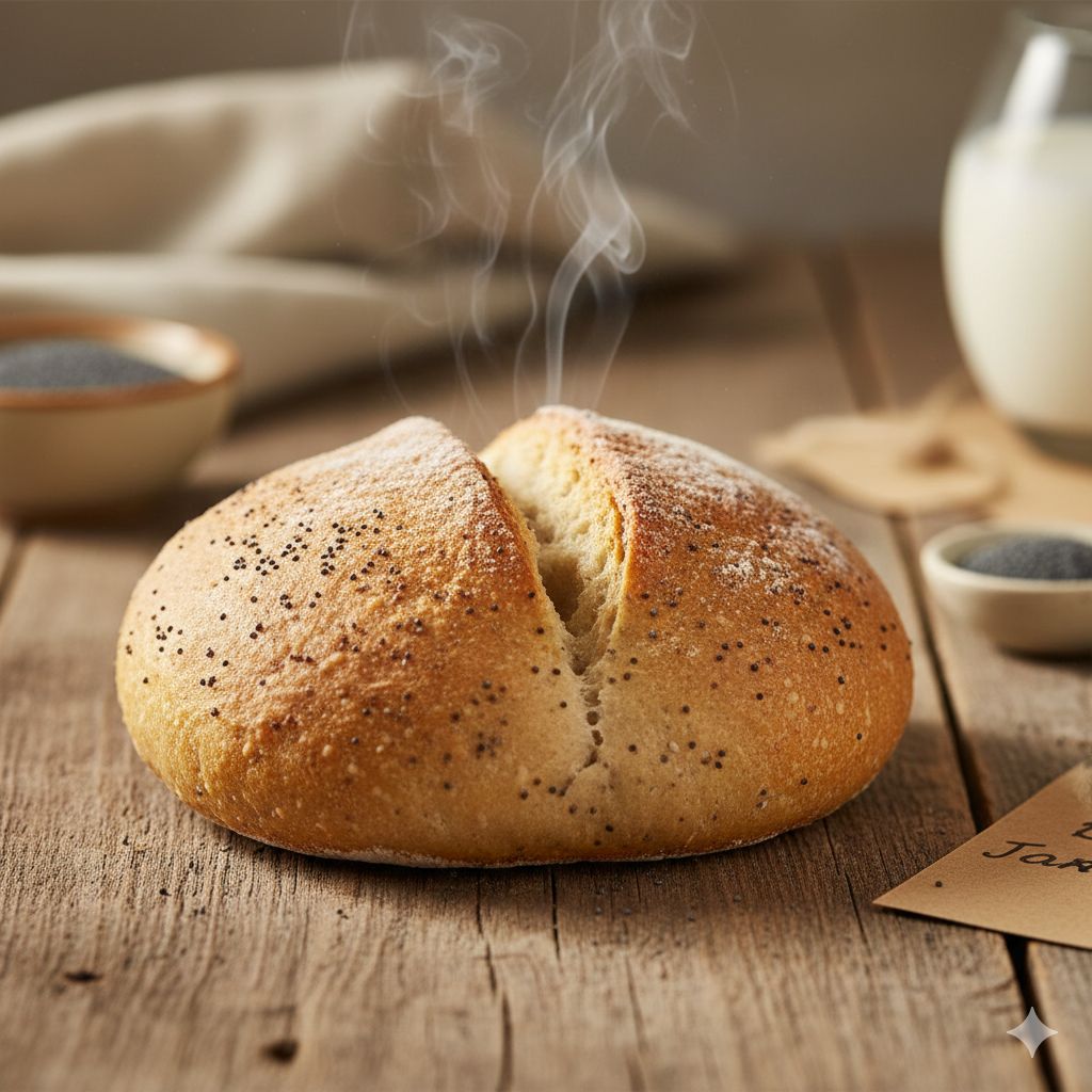 Bułka Poznańska – Rzemieślnicza Tradycja (Wypiek Dnia)